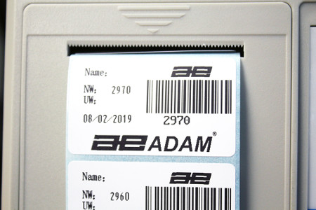 Printed Labels on BKT Scale
